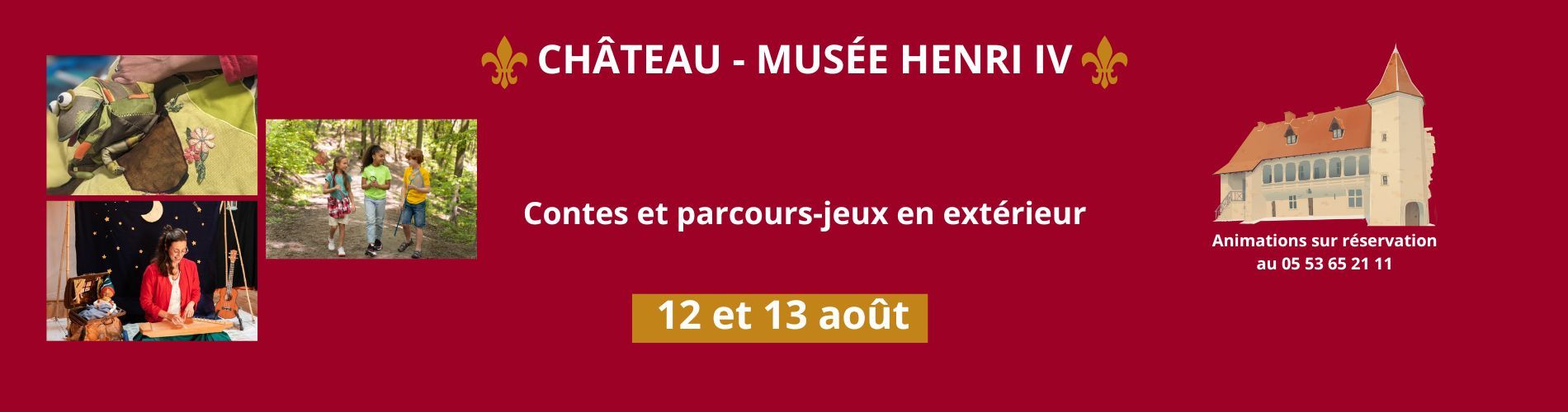 Les animations au Château-musée Henri IV