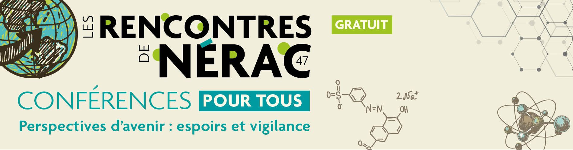Les Rencontres de Nérac : conférences gratuites et tout public